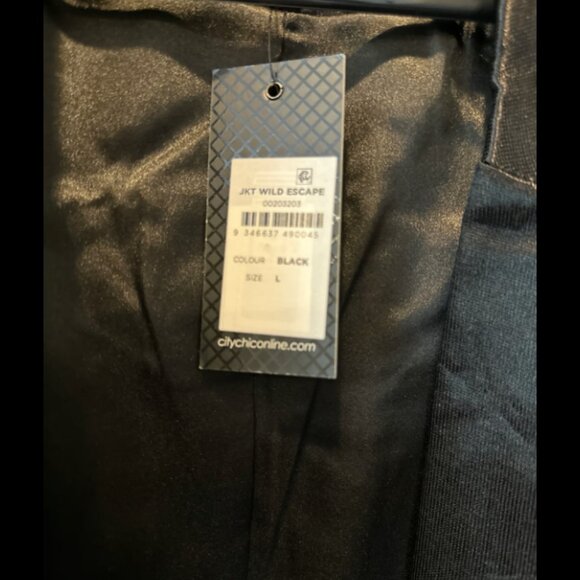 NWT‎ Black Tie Jacket - Picture 6 of 6